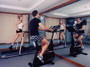 Fitness Gym at the Stanford Hotel Fitness Gym at the Stanford Hotel